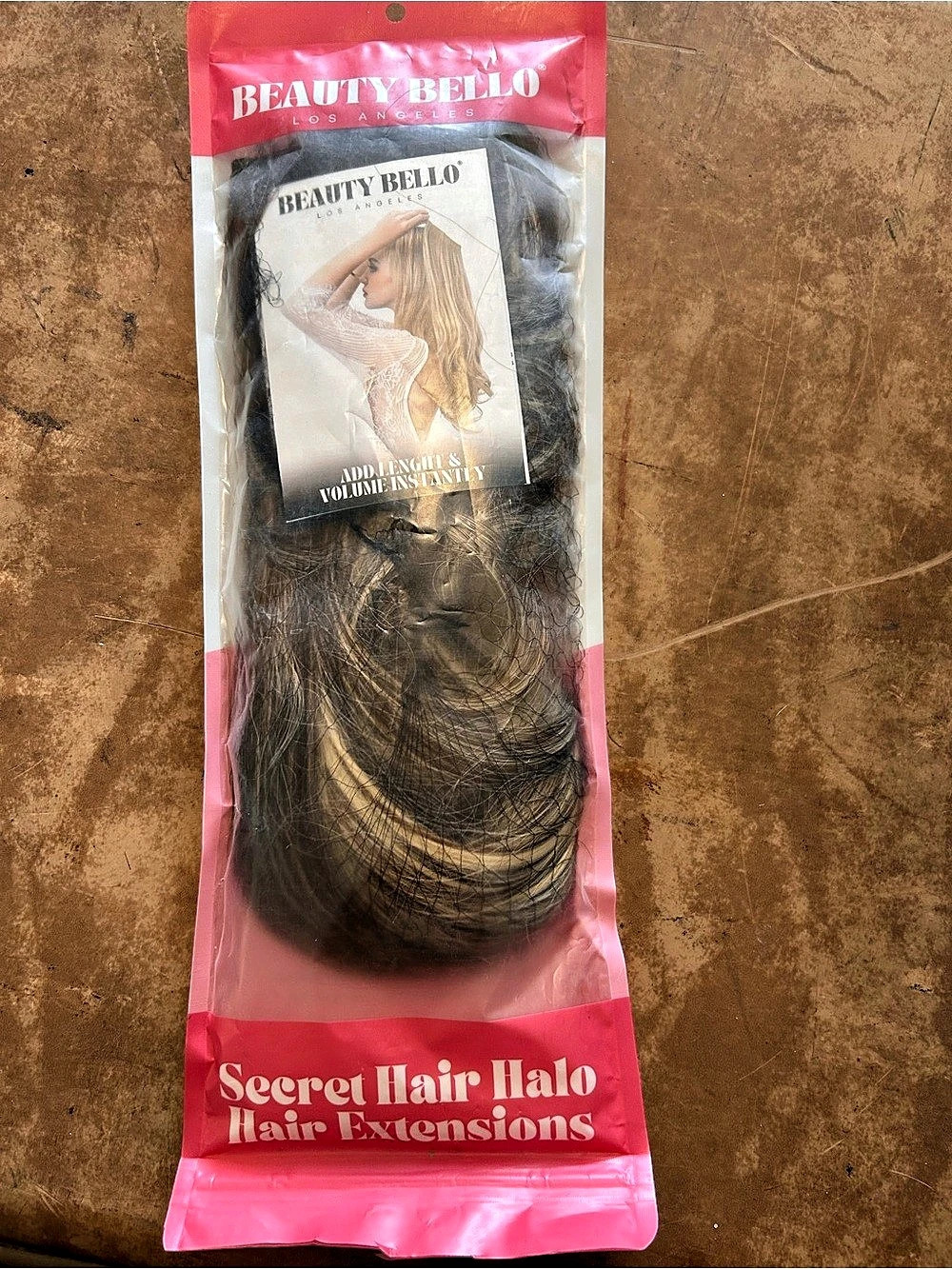 Beauty Bello Secret Hair Halo Hair Extensions Synthetic Hair Extension Brown &